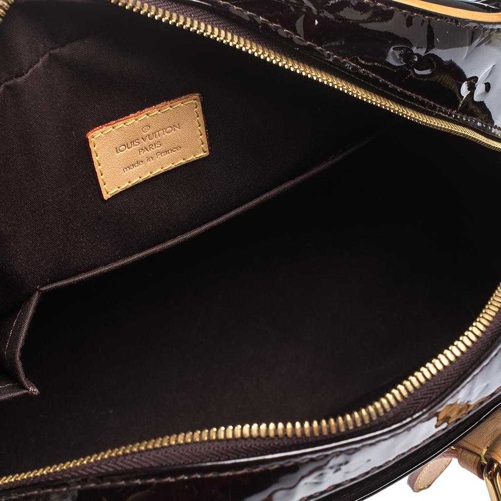 Louis Vuitton Amarante Monogram Vernis Summit Drive Bag 5