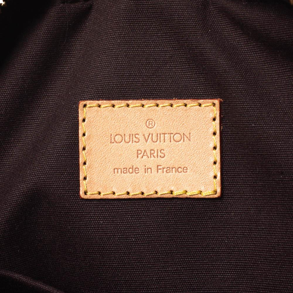 Louis Vuitton Amarante Monogram Vernis Summit Drive Bag In Good Condition In Dubai, Al Qouz 2