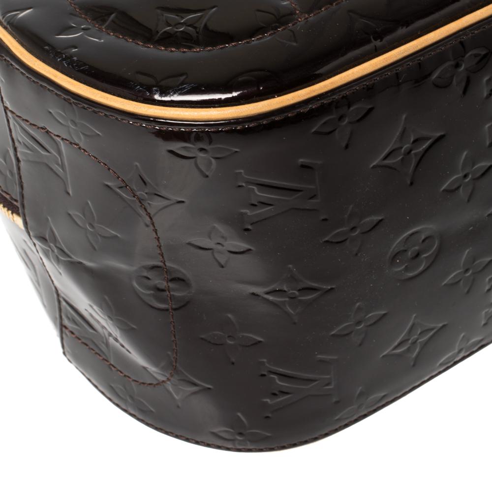 Louis Vuitton Amarante Monogram Vernis Summit Drive Bag 4