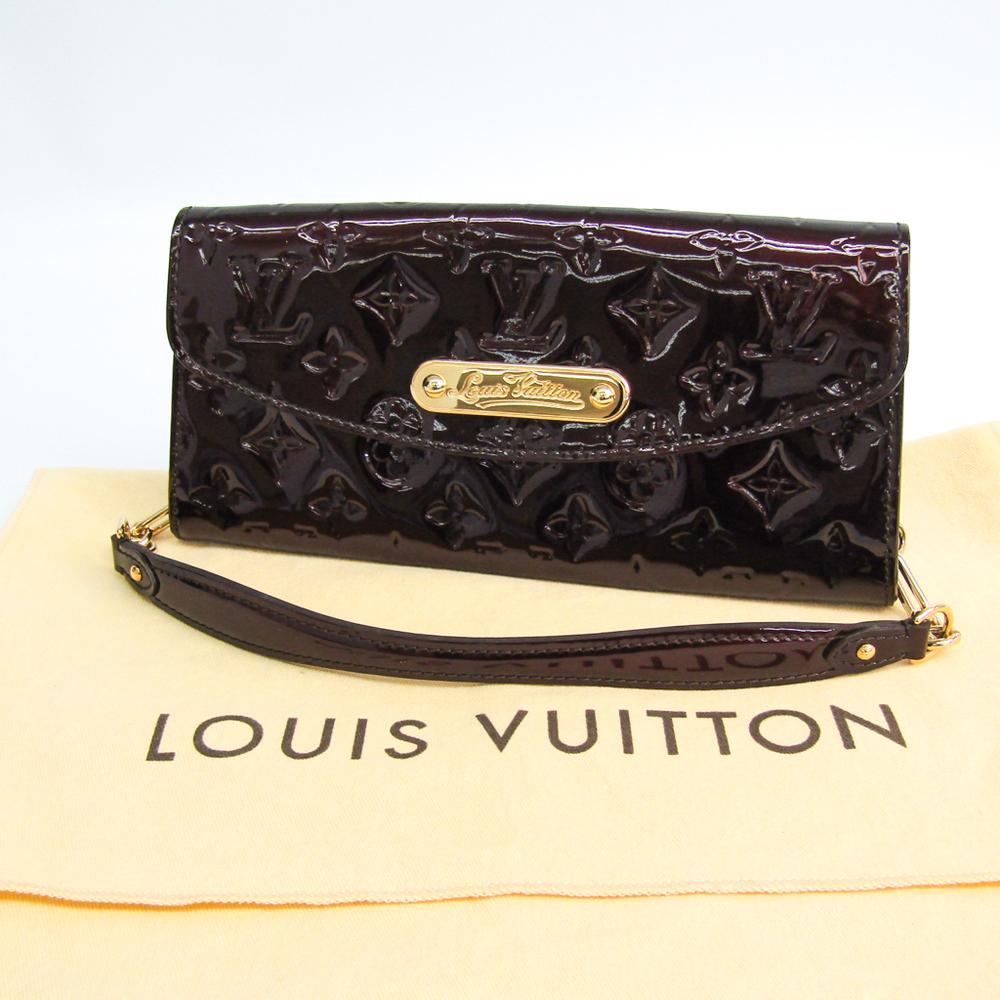 Women's Louis Vuitton Amarante Monogram Vernis Sunset Boulevard Bag
