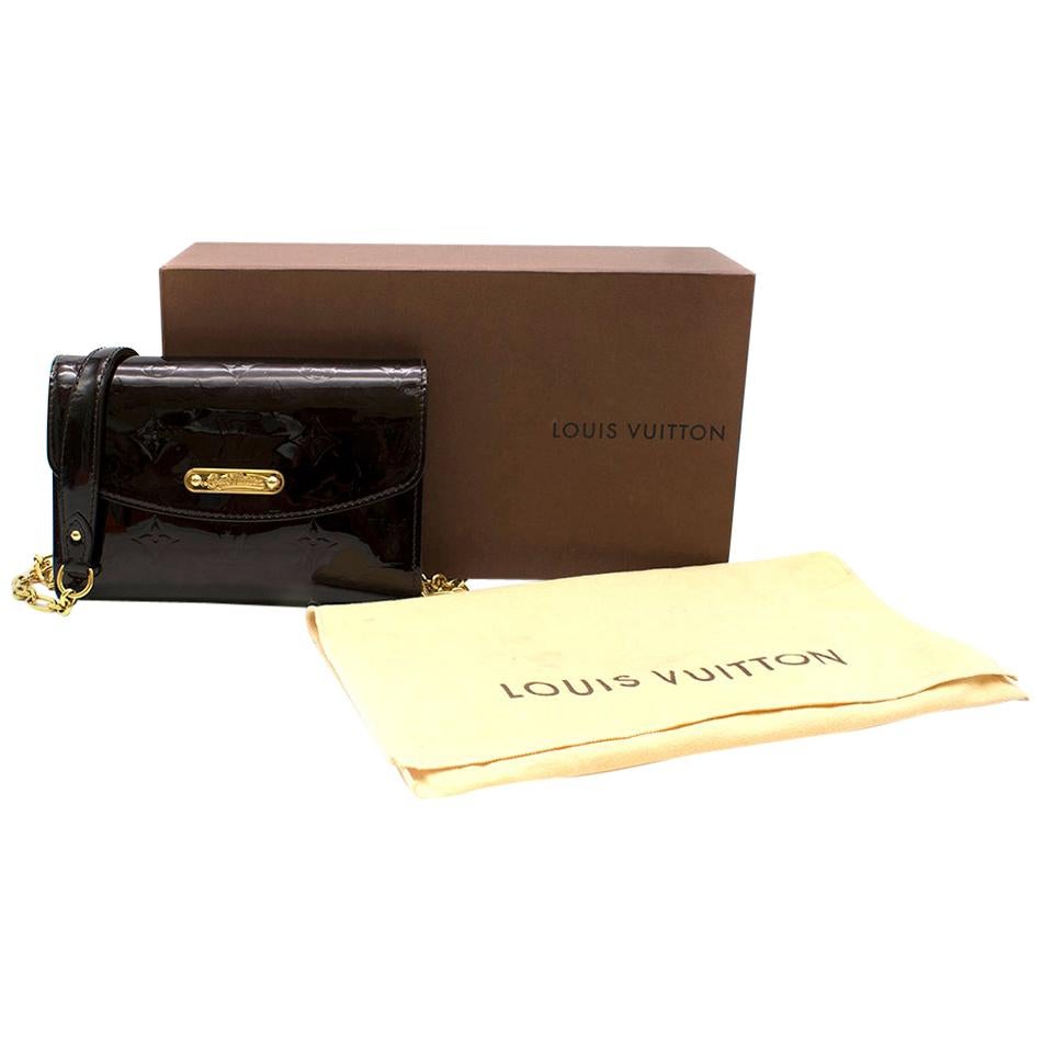 Louis Vuitton Amarante Monogram Vernis Sunset Boulevard Bag	 For Sale