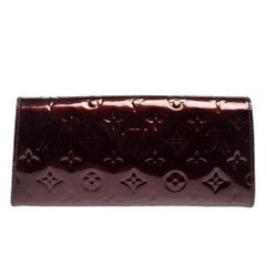 Louis Vuitton Amarante Monogram Vernis Sunset Boulevard Clutch