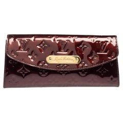 Louis Vuitton Amarante Monogram Vernis Sunset Boulevard Clutch