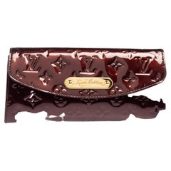 Louis Vuitton Amarante Monogram Vernis Sunset Boulevard Clutch