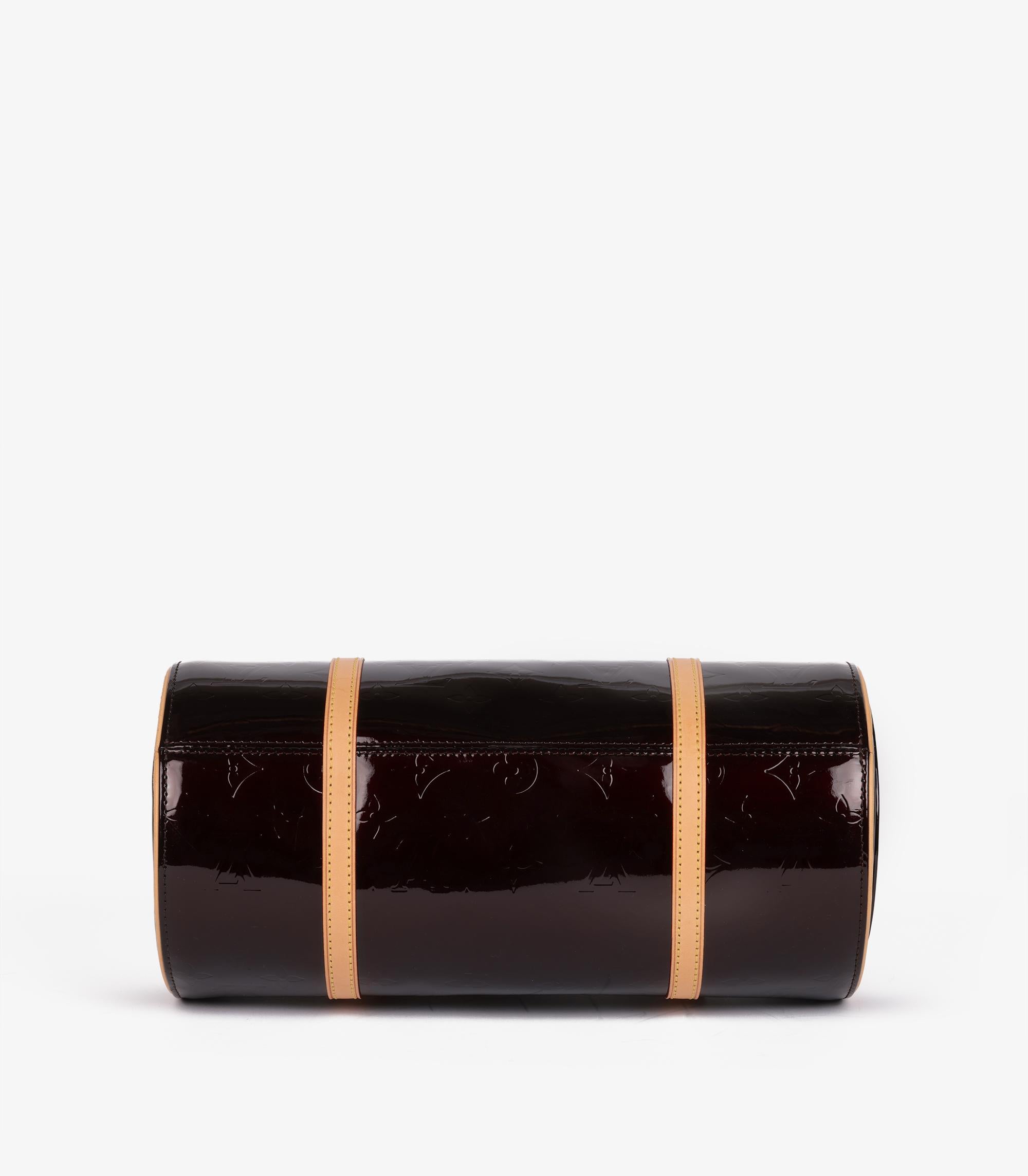 Louis Vuitton Amarante Monogram Vernis & Vachetta cuir Bedford en vente 2