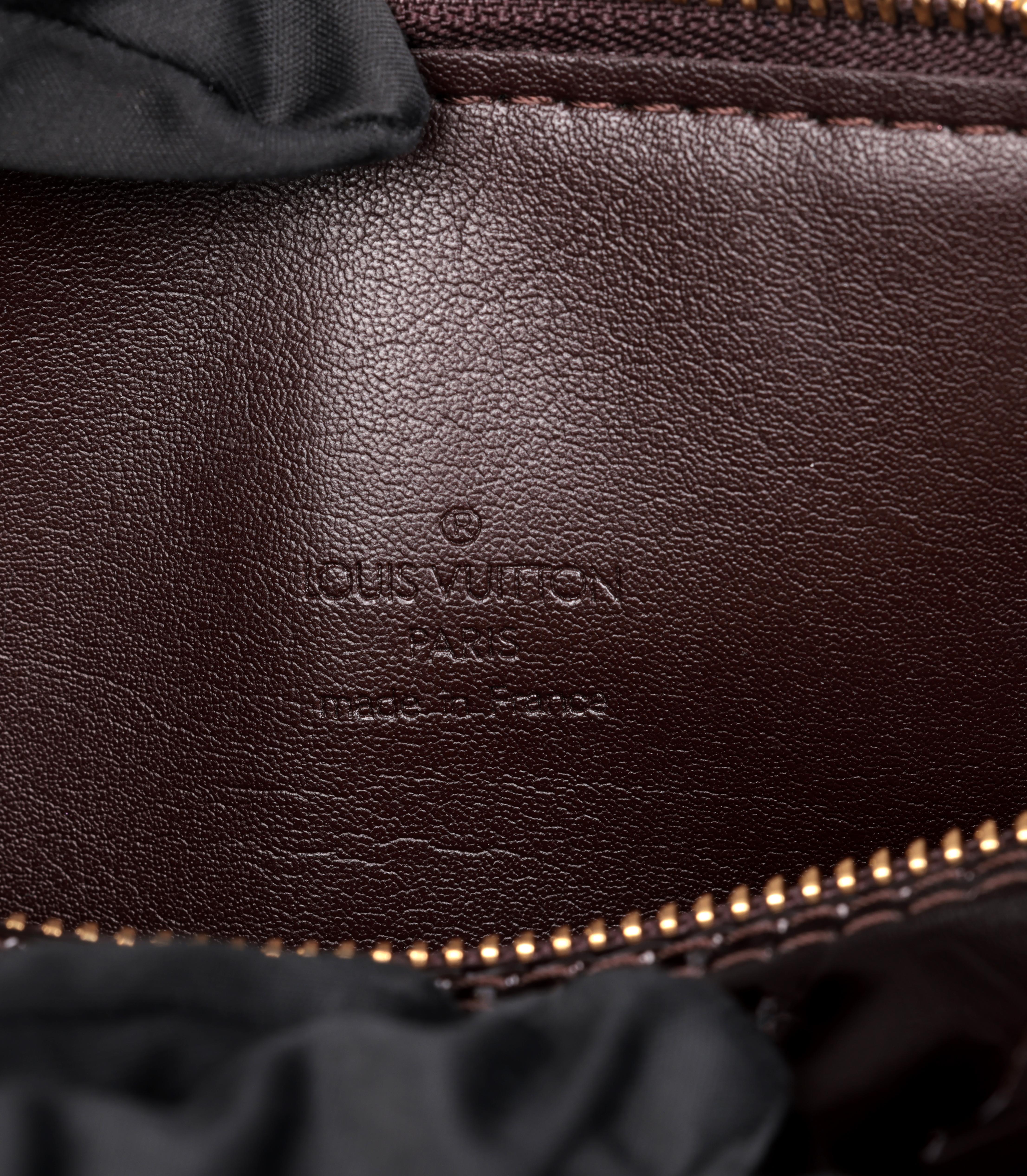Louis Vuitton Amarante Monogram Vernis & Vachetta cuir Bedford en vente 4