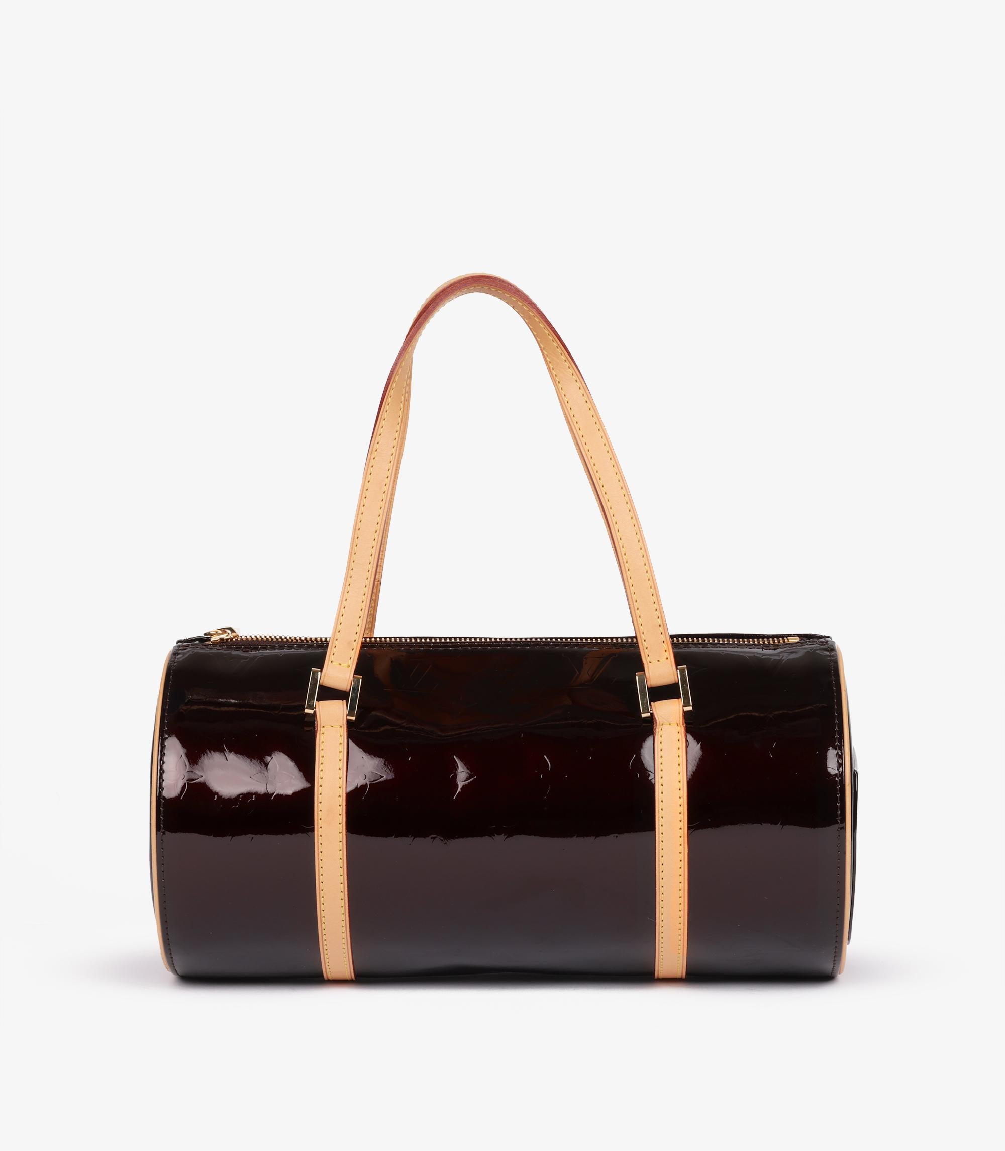 Louis Vuitton Amarante Monogram Vernis & Vachetta cuir Bedford en vente