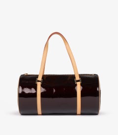 Louis Vuitton Amarante Monogram Vernis & Vachetta Leder Bedford