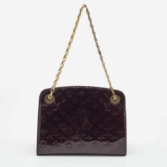 Louis Vuitton Amarante Monogram Vernis Virginia MM Bag