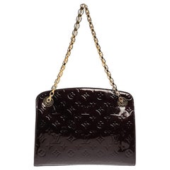 Louis Vuitton Amarante Monogram Vernis Virginia MM Bag