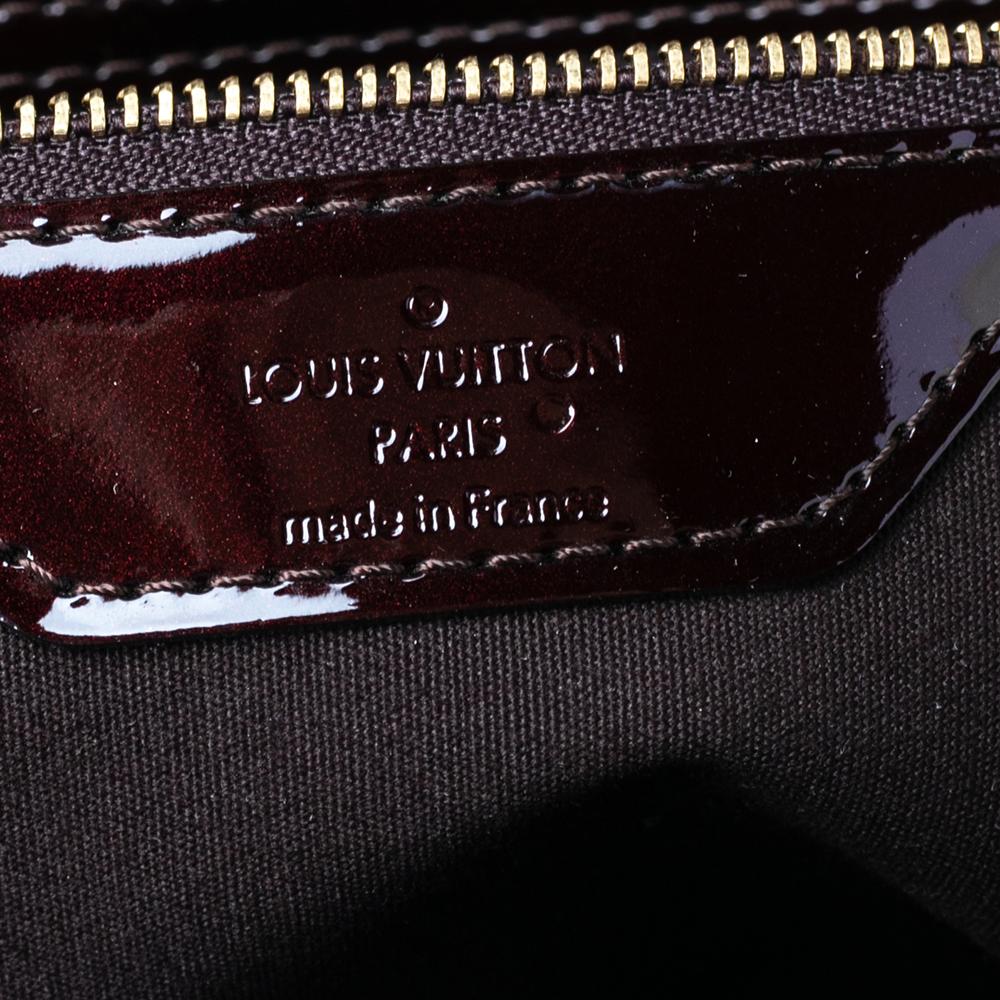 Louis Vuitton Amarante Monogram Vernis Wilshire MM Bag 2