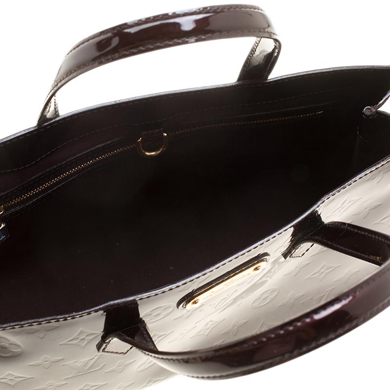 Louis Vuitton Amarante Monogram Vernis Wilshire PM Bag 2