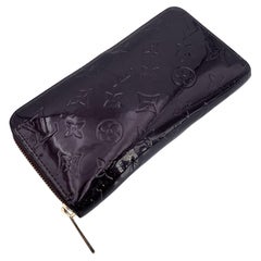 Louis Vuitton Amarante Monogram Vernis Zippy Long Wallet