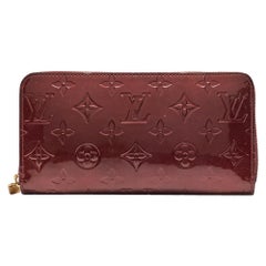 Louis Vuitton Amarante Monogram Vernis Zippy Wallet
