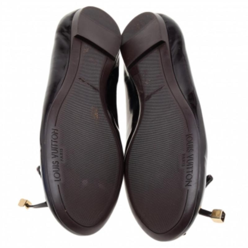Louis Vuitton Ballerine in pelle verniciata taglia 40,5 in vendita 2