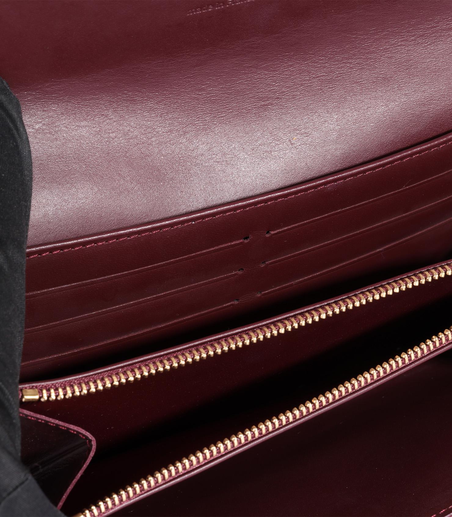 Louis Vuitton Amarante Red Monogram Vernis Leather Sarah Wallet 1