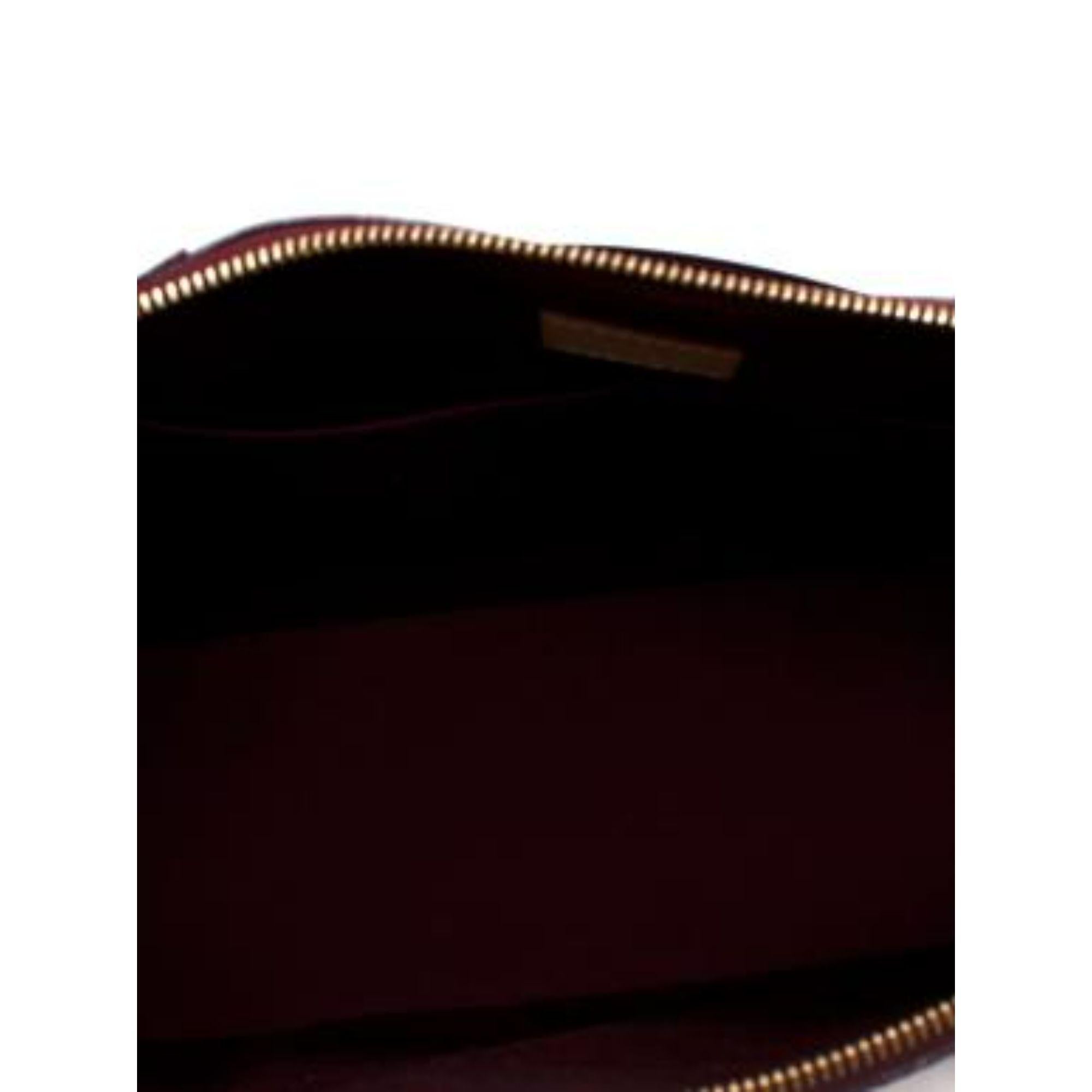 Louis Vuitton Amarante Vernis Avalon PM Bag For Sale 6