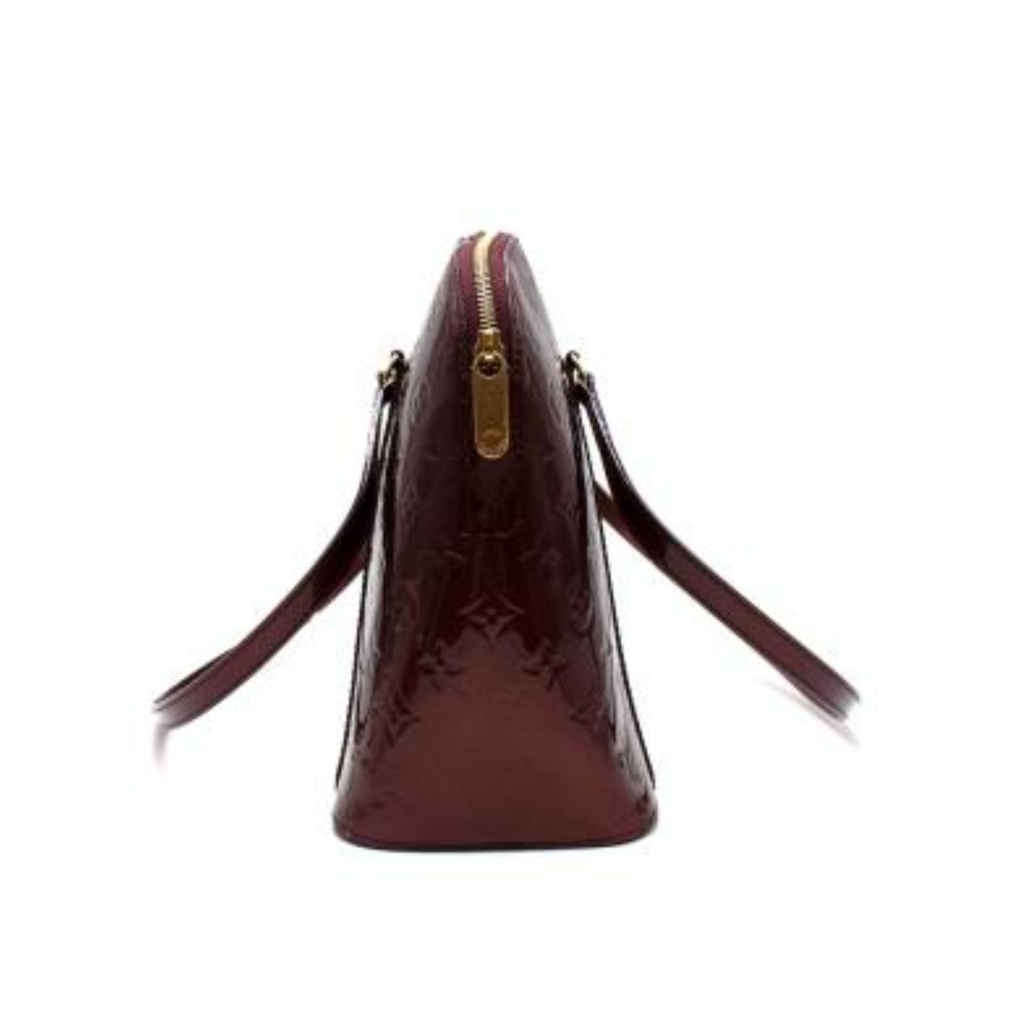 Women's Louis Vuitton Amarante Vernis Avalon PM Bag For Sale