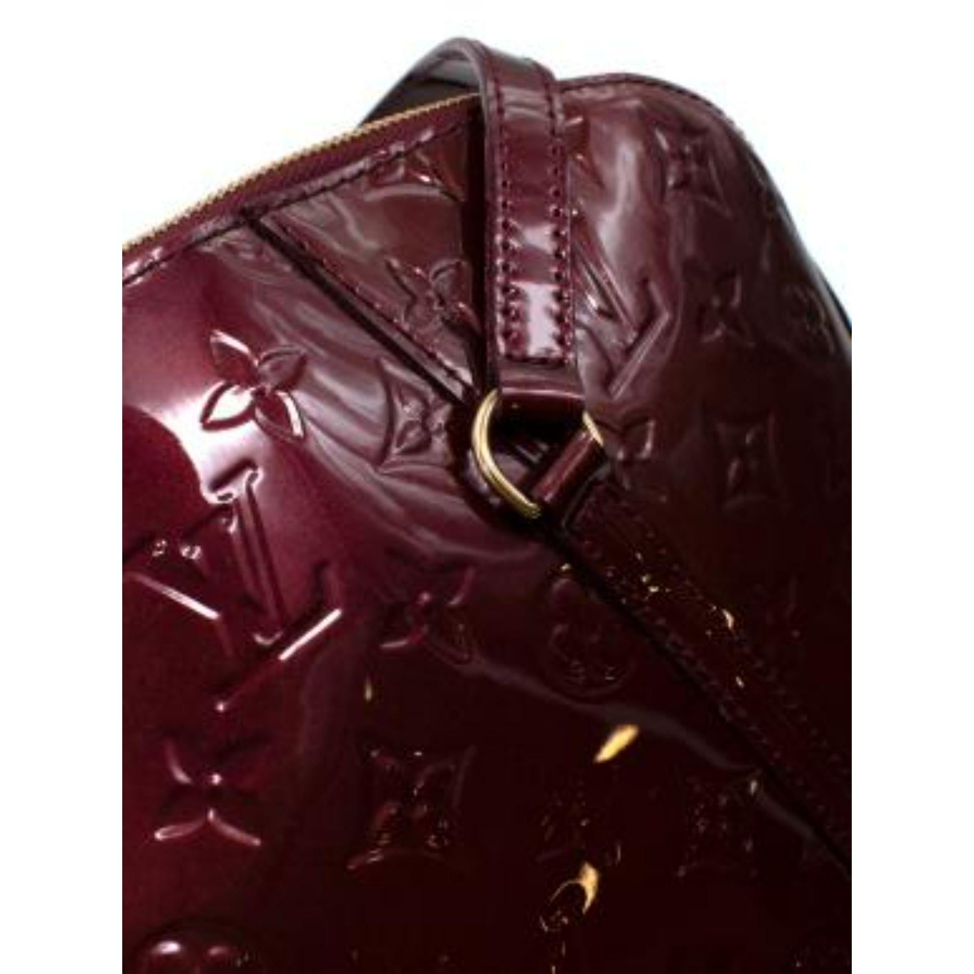 Louis Vuitton Amarante Vernis Avalon PM Bag For Sale 5