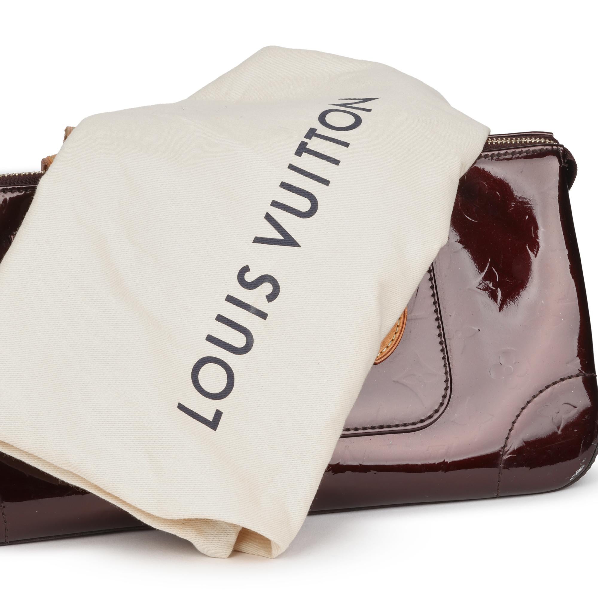 Louis Vuitton Amarante Vernis Leather & Vachetta Leather Rosewood Avenue 7