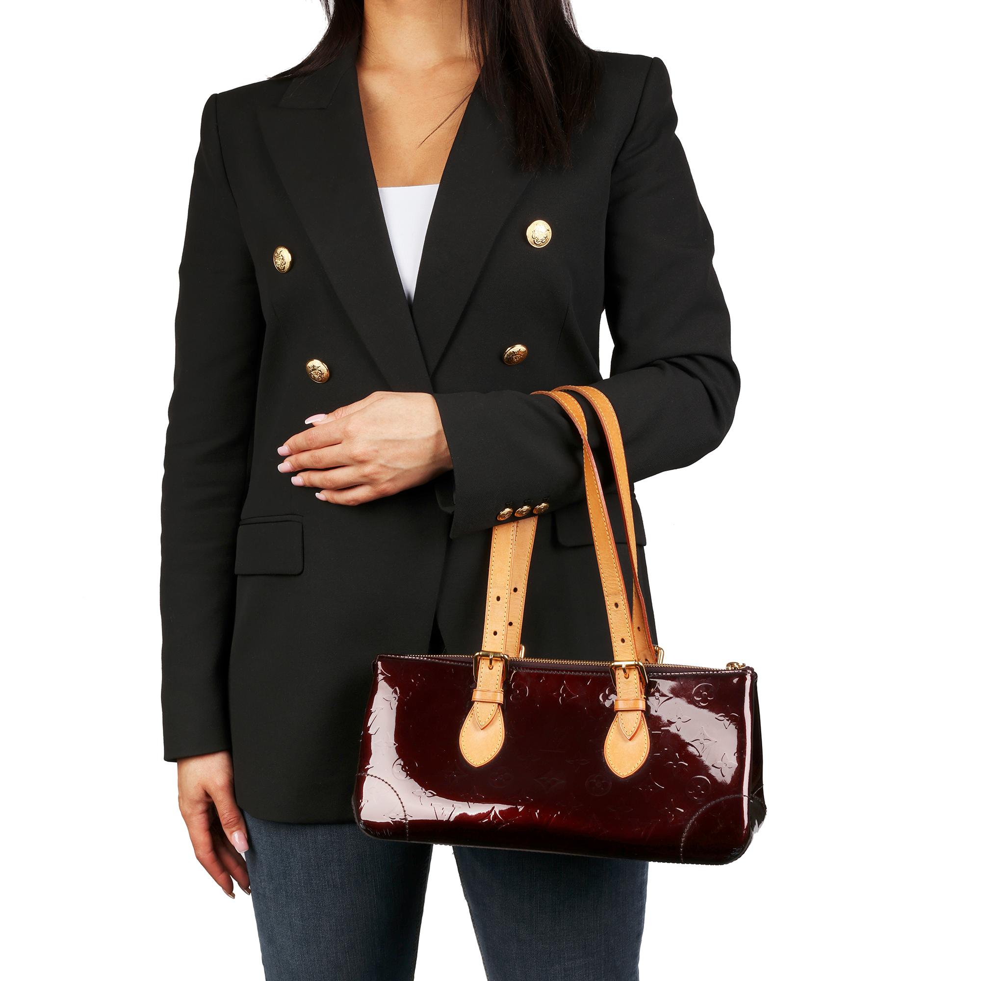 Louis Vuitton Amarante Vernis Leather & Vachetta Leather Rosewood Avenue 8