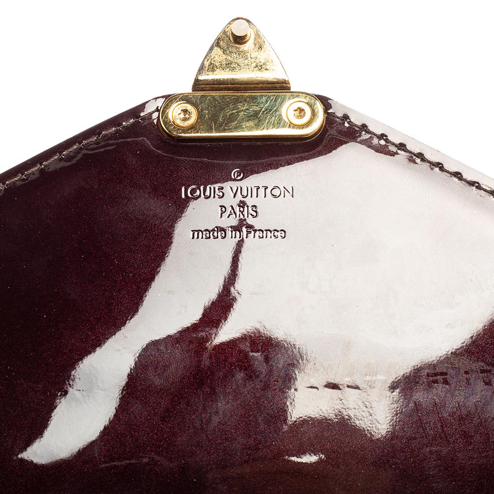 Louis Vuitton Amarante Vernis Monceau BB Bag 6