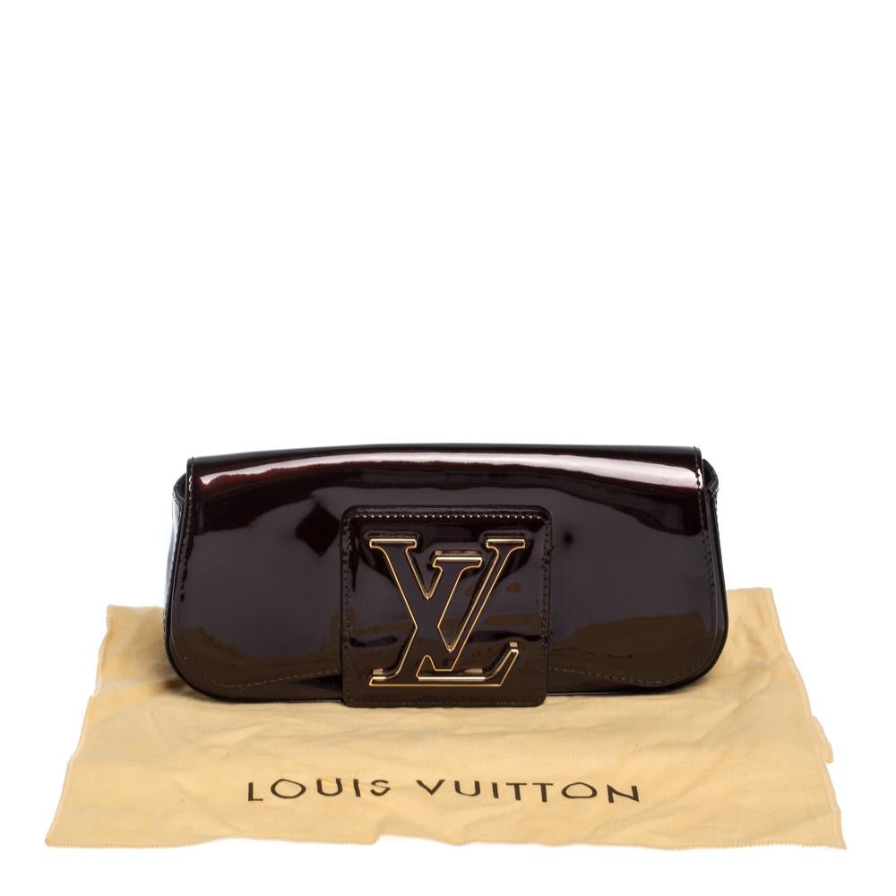 Louis Vuitton Amarante Vernis Sobe Clutch 6