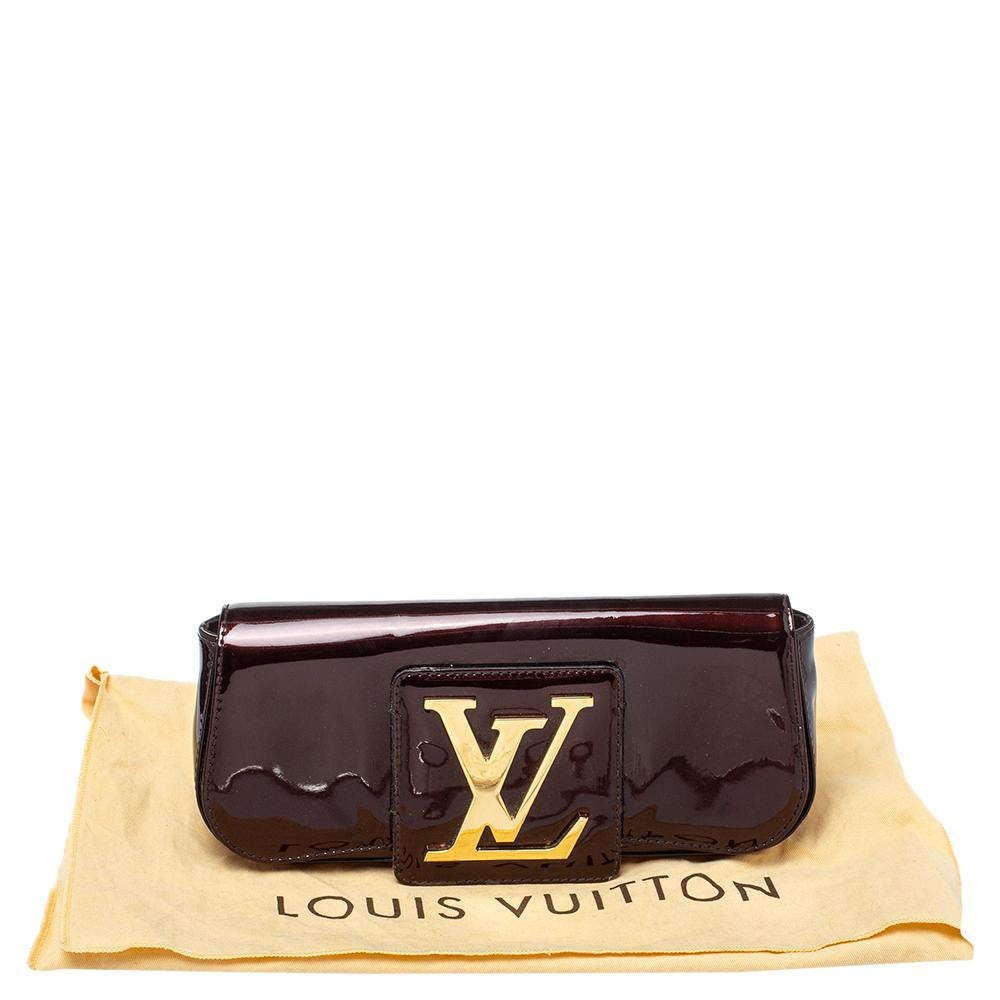Louis Vuitton Amarante Vernis Sobe Clutch 5
