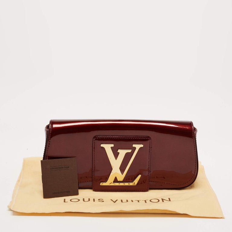 Louis Vuitton Amarante Vernis Sobe Clutch at 1stDibs