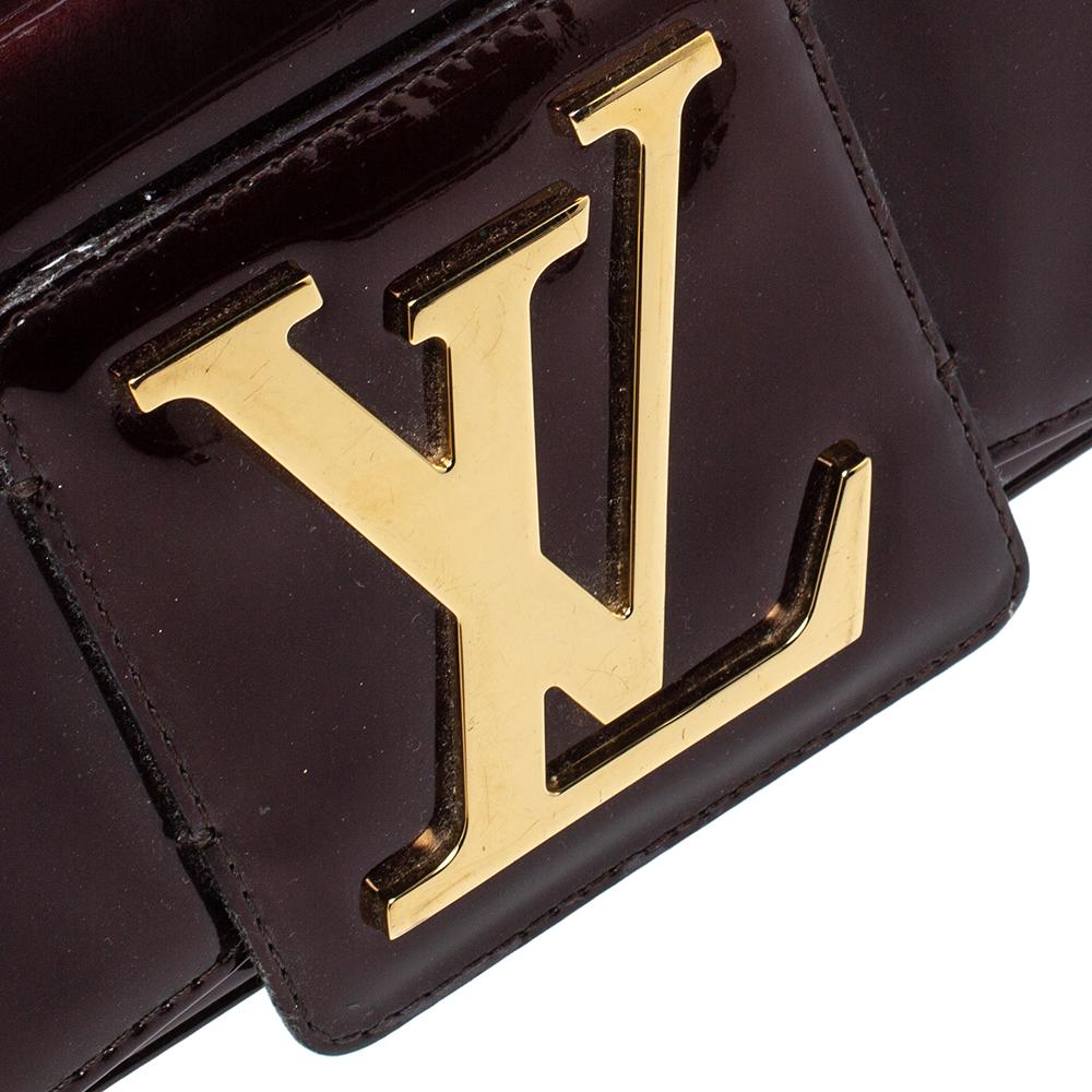 Louis Vuitton Amarante Vernis Sobe Clutch 2