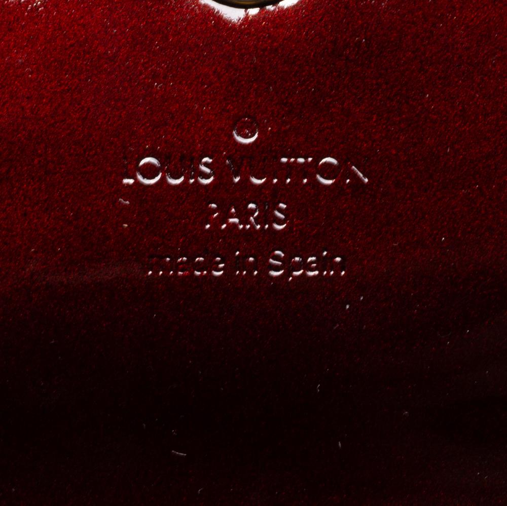 Louis Vuitton Amarante Vernis Sobe Clutch 2