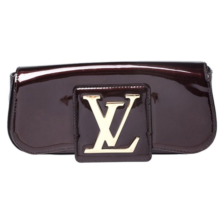 Louis Vuitton Amarante Vernis Sobe Clutch at 1stDibs