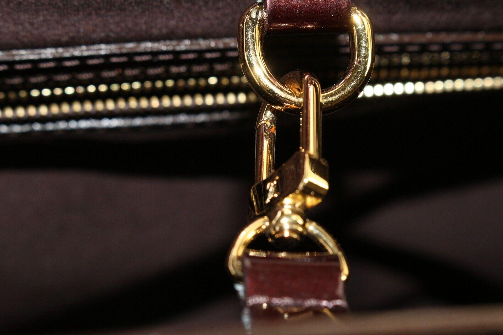 Louis Vuitton Amarante Vernis Tote 5LK1226K For Sale 4