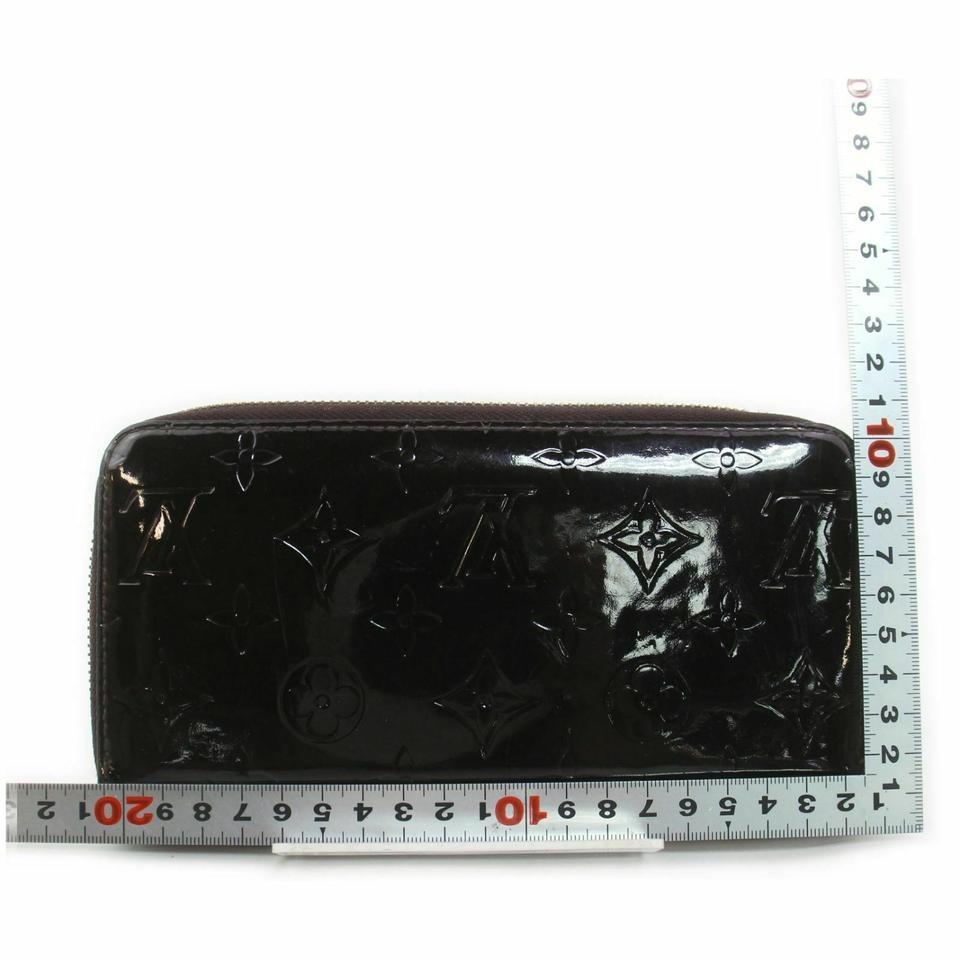 Louis Vuitton Amarante Vernis Zippy Wallet Long Zip Around 861284 4