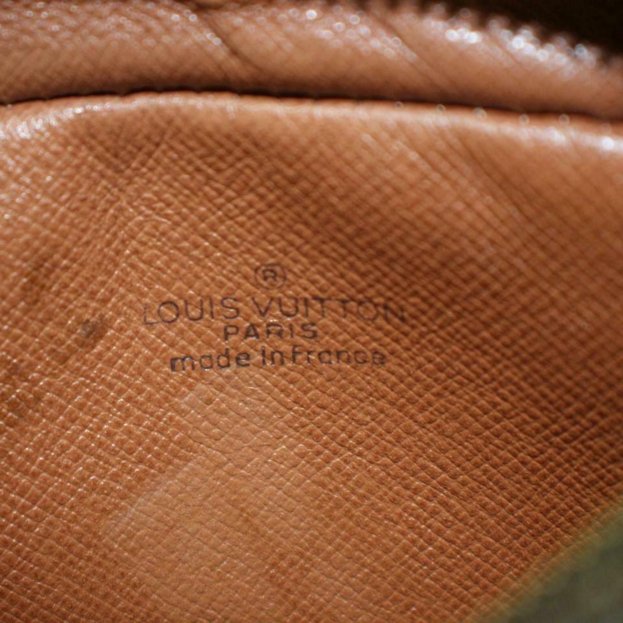 Louis Vuitton Amazon Monogram Camera 870372 Brown Coated Canvas Cross Body Bag For Sale 3