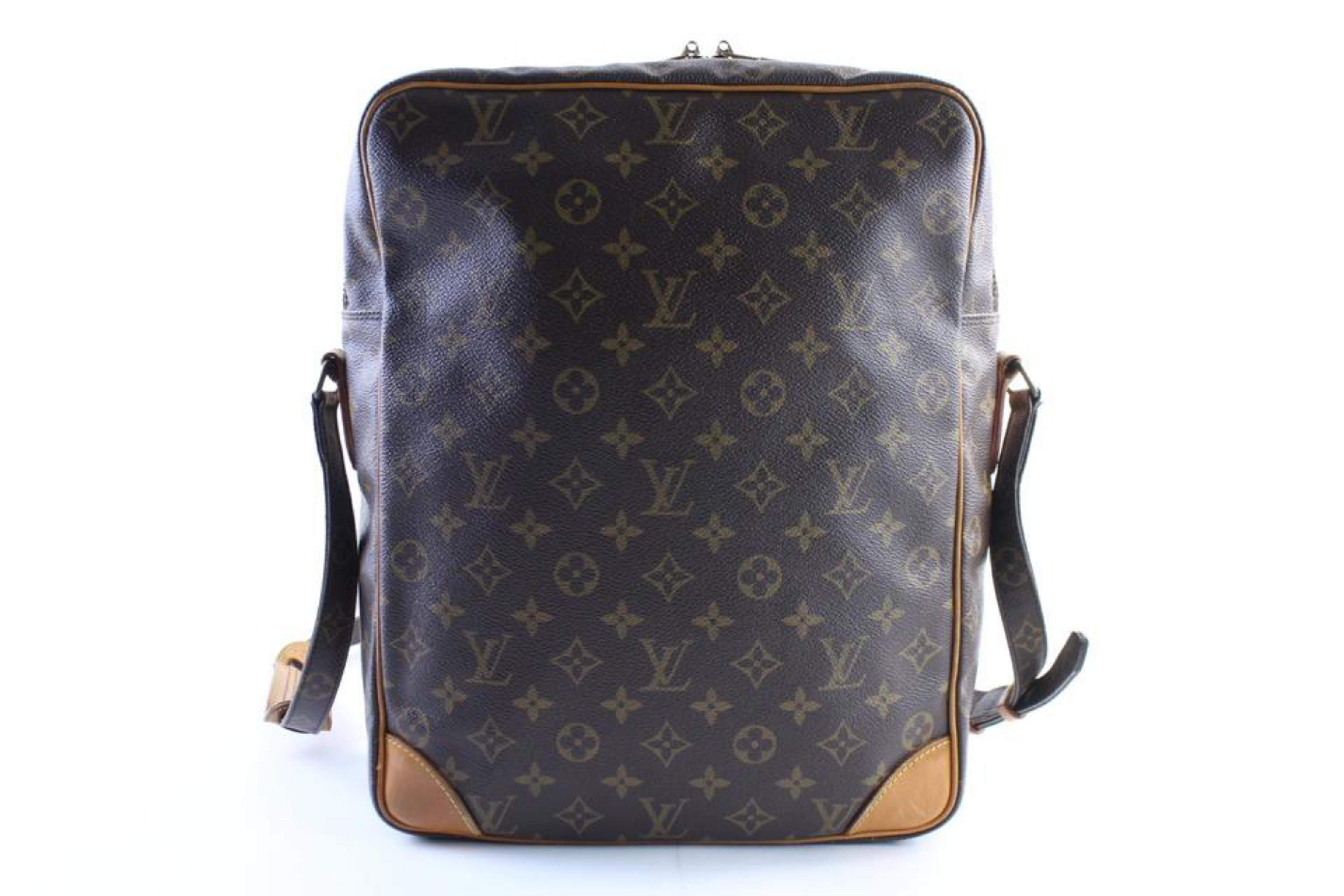 Louis Vuitton Amazon ( Ultra Rare ) Gm 18962041 Coated Canvas Cross Body Bag For Sale 6