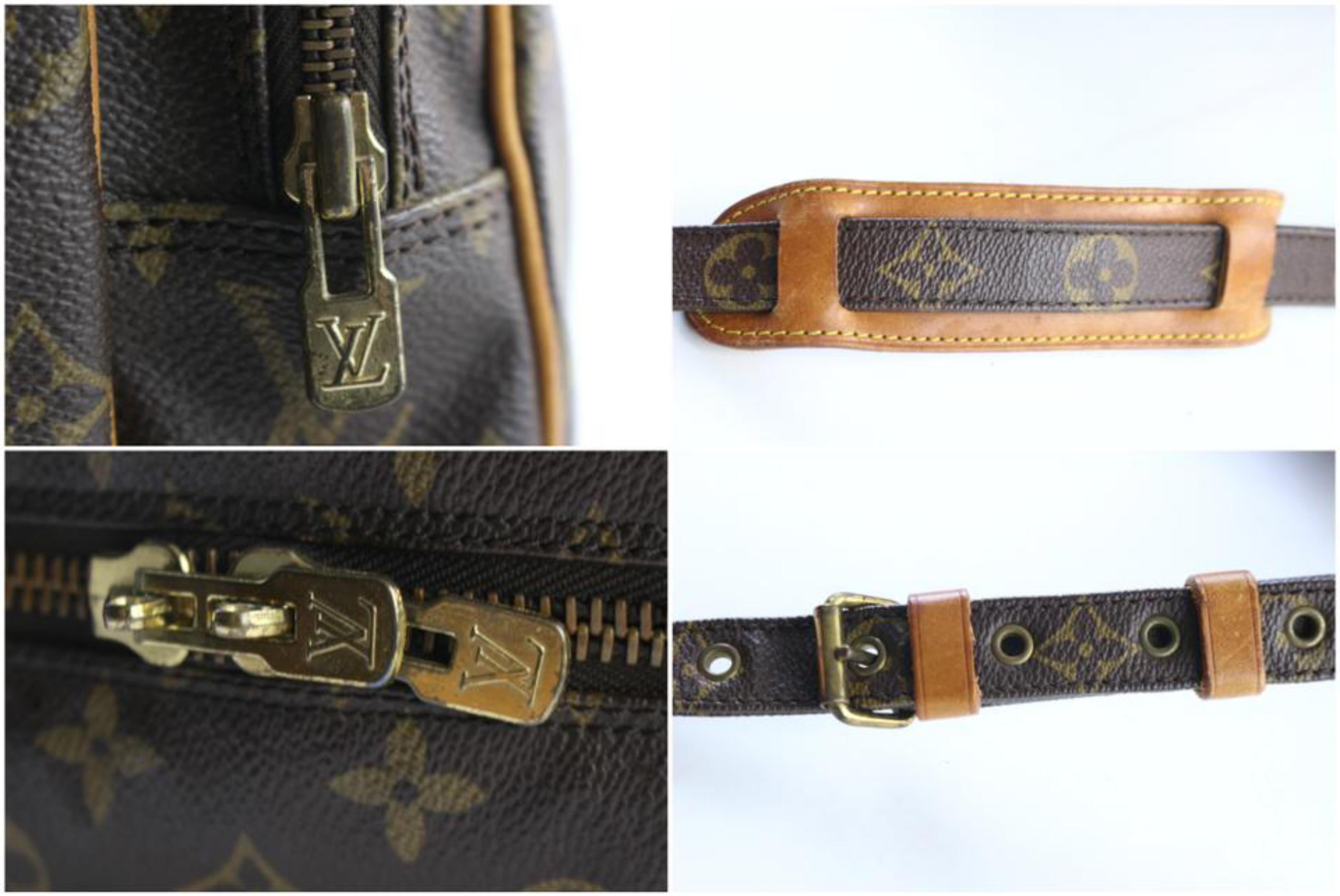 Louis Vuitton Amazon ( Ultra Rare ) Gm 18962041 Coated Canvas Cross Body Bag For Sale 1