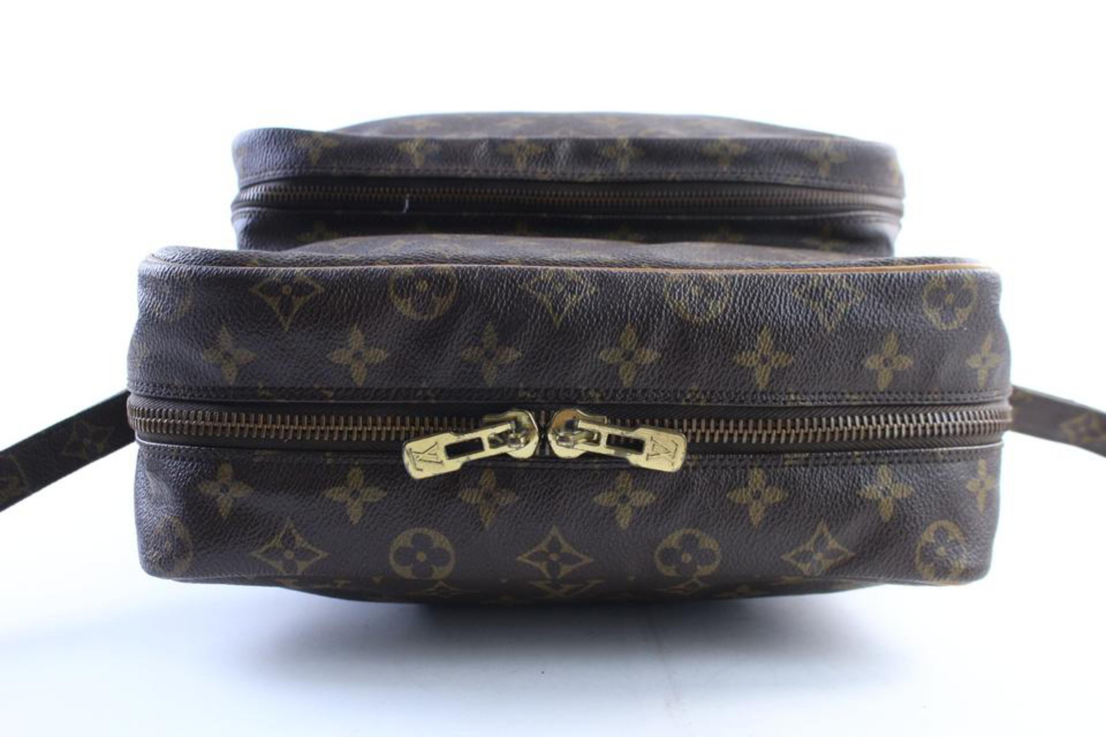 Louis Vuitton Amazon ( Ultra Rare ) Gm 18962041 Coated Canvas Cross Body Bag For Sale 2