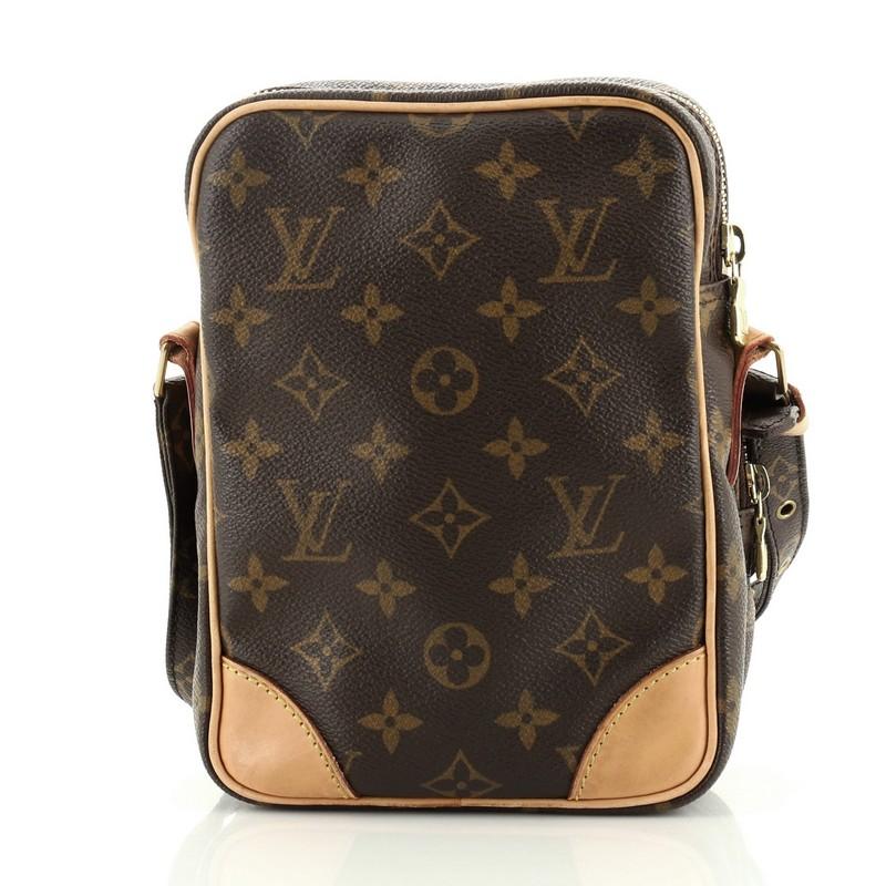 Black Louis Vuitton Amazone Bag Monogram Canvas