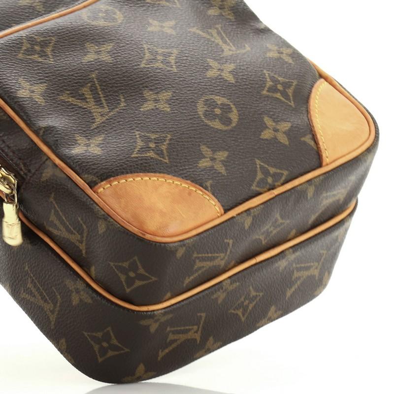 Black Louis Vuitton Amazone Bag Monogram Canvas