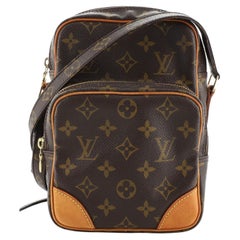 Louis Vuitton Amazone Tasche mit Monogramm aus Segeltuch