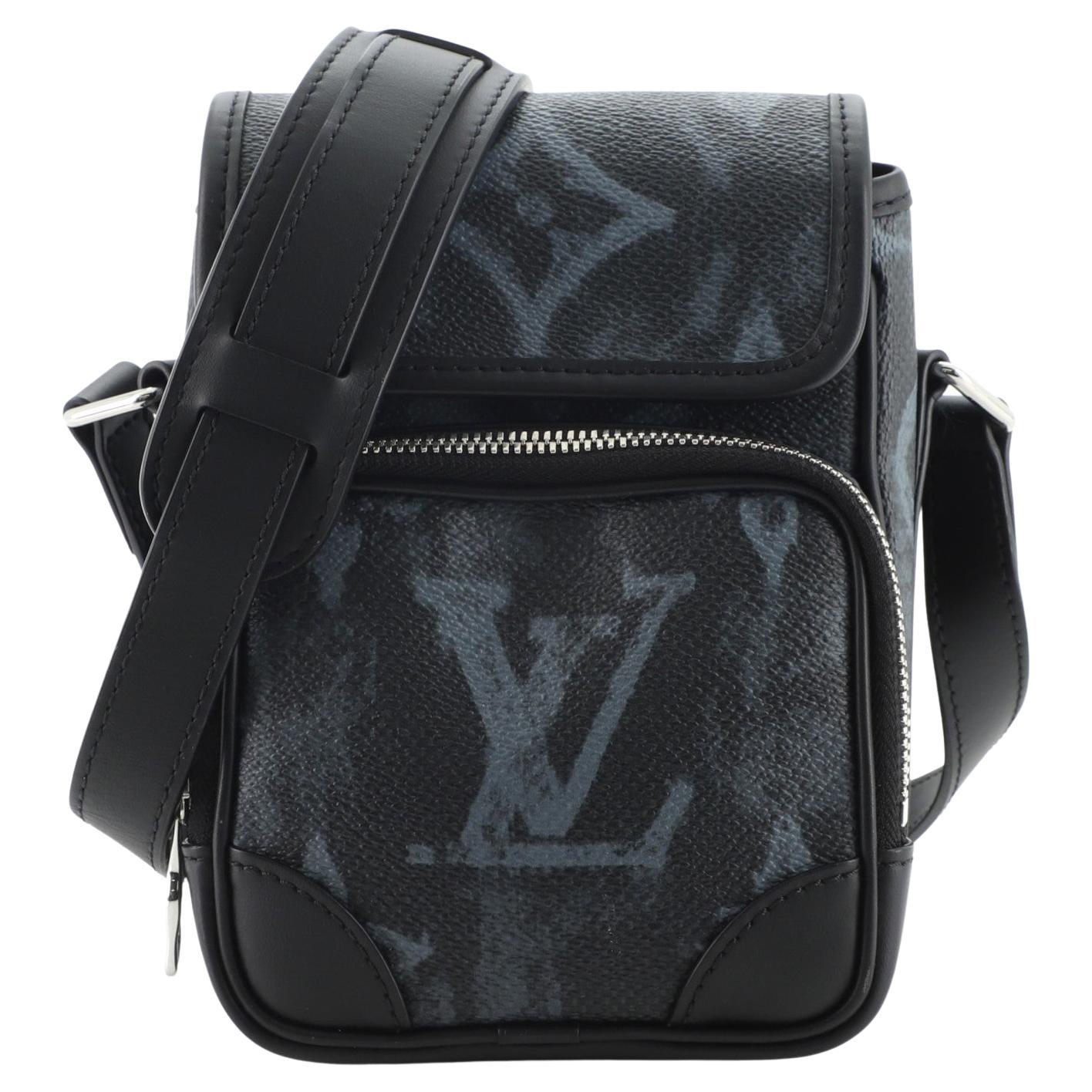 Louis Vuitton Monogram Pastel Noir Canvas Nano  Messenger in