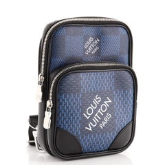 Louis Vuitton Amazone Sling Bag Limited Edition Damier Graphite 3D