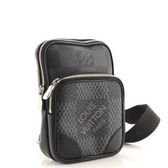 Louis Vuitton Amazone Sling Bag Limited Edition Damier Graphite 3D
