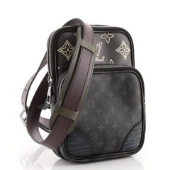 Louis Vuitton Amazone Sling Bag Patchwork Monogram Eclipse and Leather
