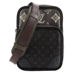 Louis Vuitton Amazone Sling Bag Patchwork Monogram Eclipse and Leather