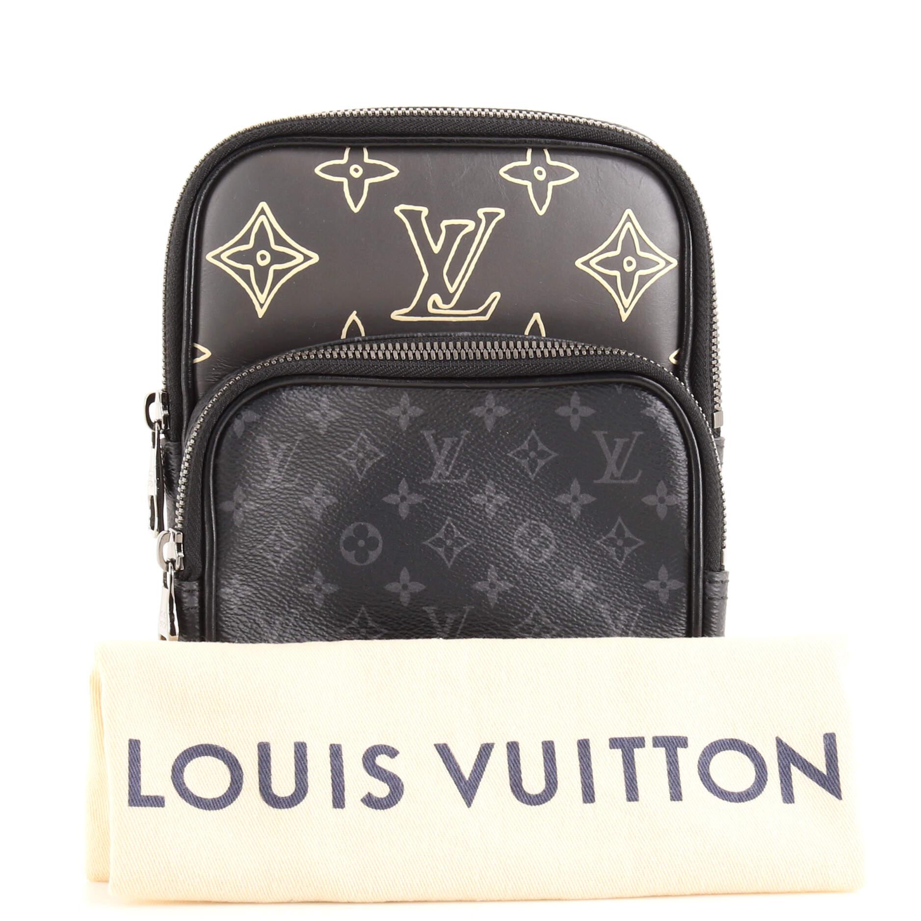 Louis Vuitton e Sling Bag Patchwork Monogram Eclipse and Leather at  1stDibs