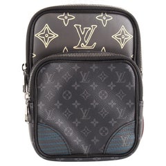 Louis Vuitton Amazone Sling Bag Patchwork Monogram Eclipse Canvas and Printed 