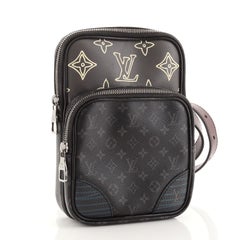 Louis Vuitton Amazone Sling Bag Patchwork Monogram Eclipse Canvas