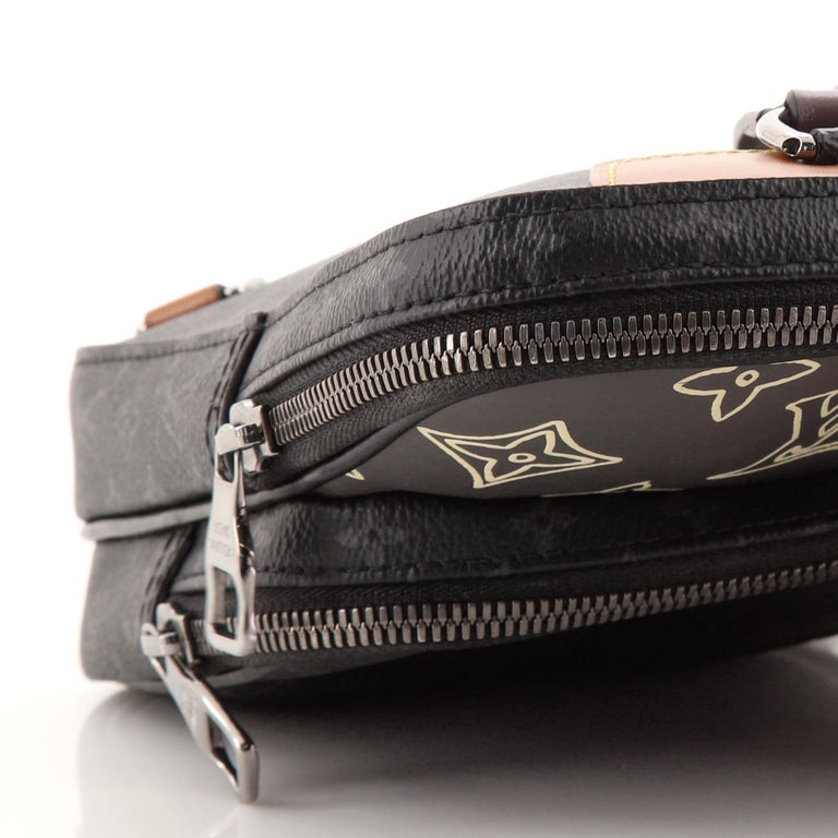 Louis Vuitton e Sling Bag Patchwork Monogram Eclipse Canvas at  1stDibs